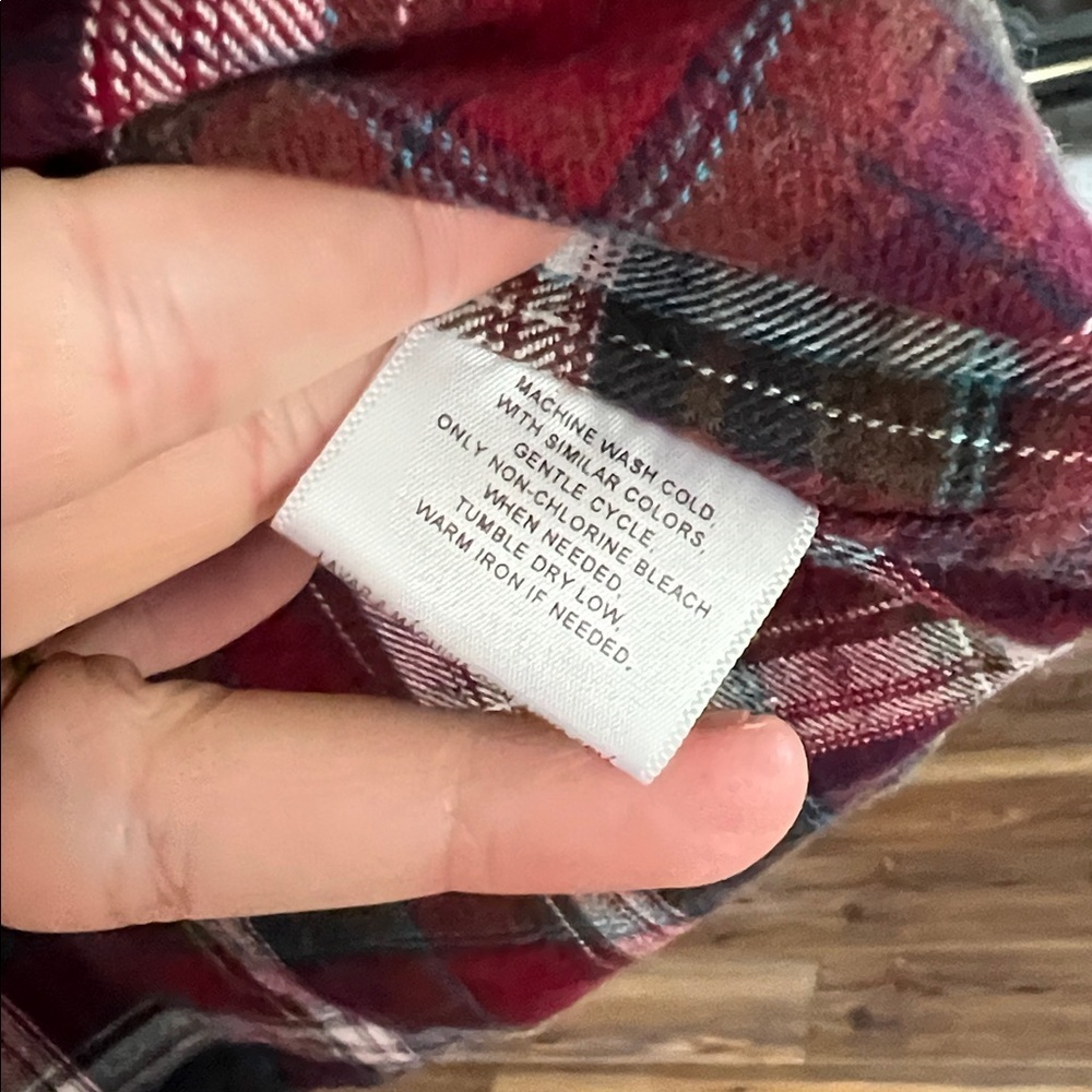 Vintage by Routegg Original Clothing Co Men's Multicolor Plaid Snap Button Shirt - Picture 5 of 9